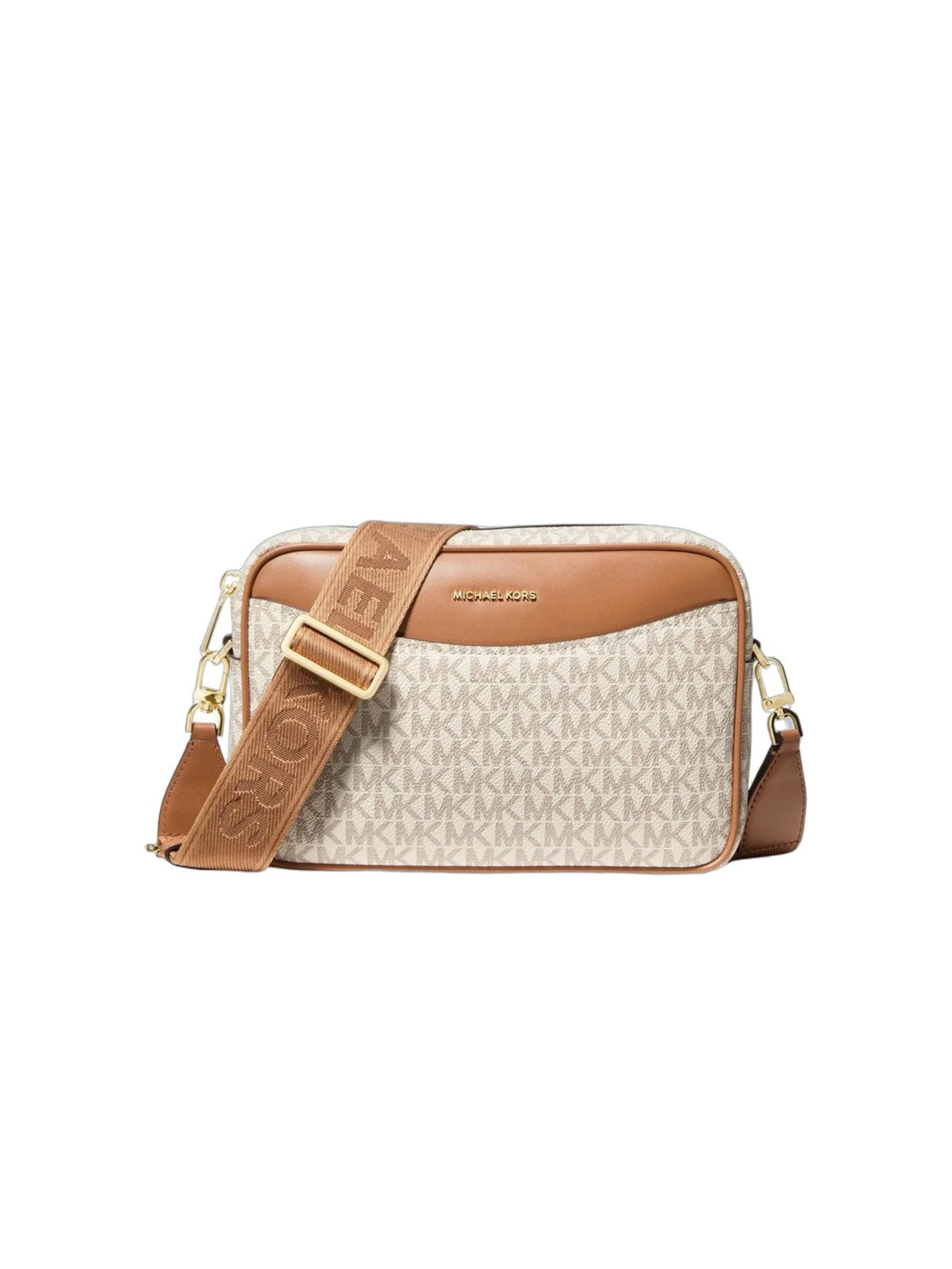 MICHAEL Michael Kors Torba za čez ramo 'Michael Kors Sac Bandoulière Bev Grand Est-Ouest Beige' v velikosti One Size  | bež barva, Prikaz izdelka