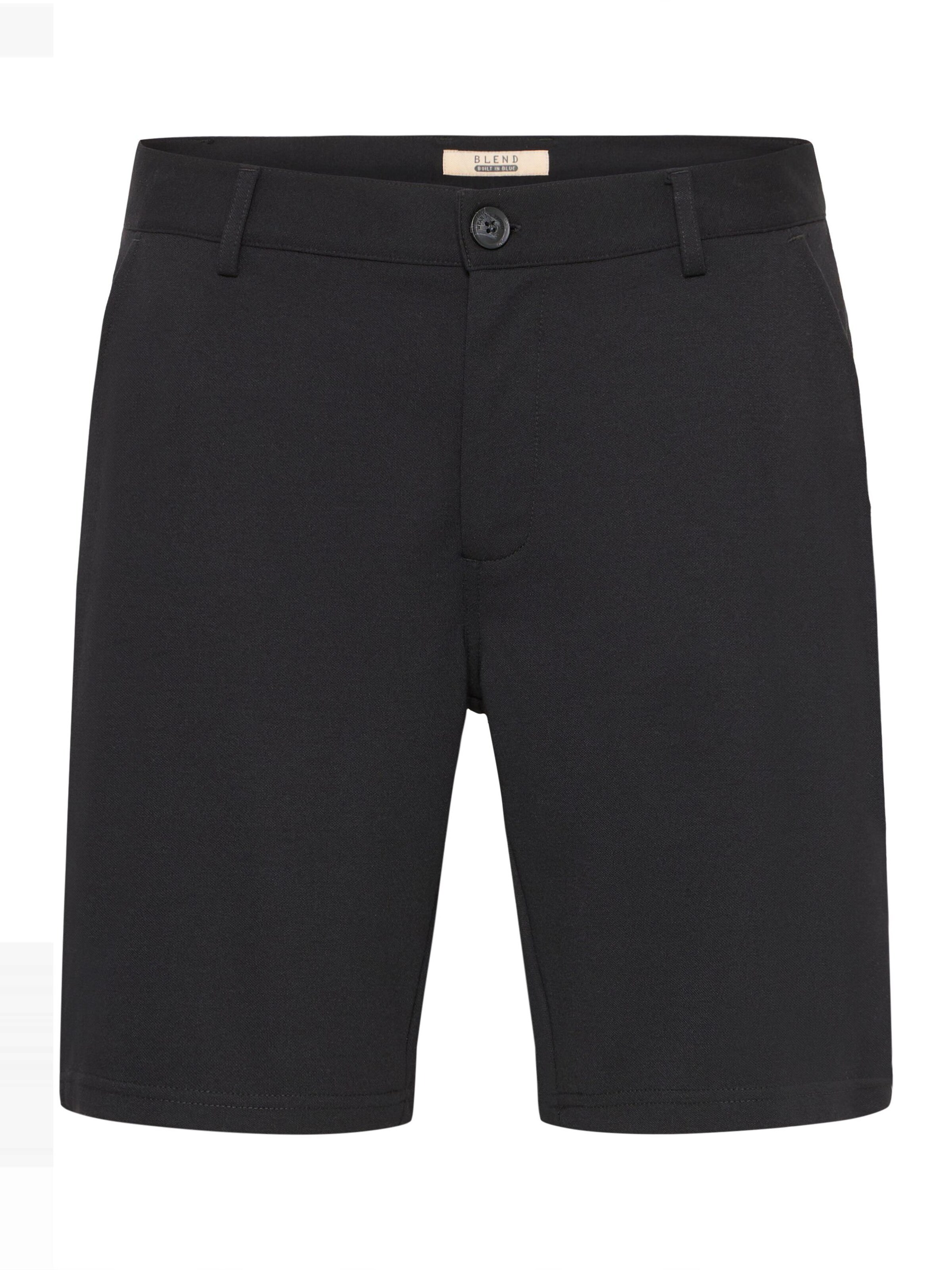 BLEND Regular Chino 'Codie' in Zwart: voorkant