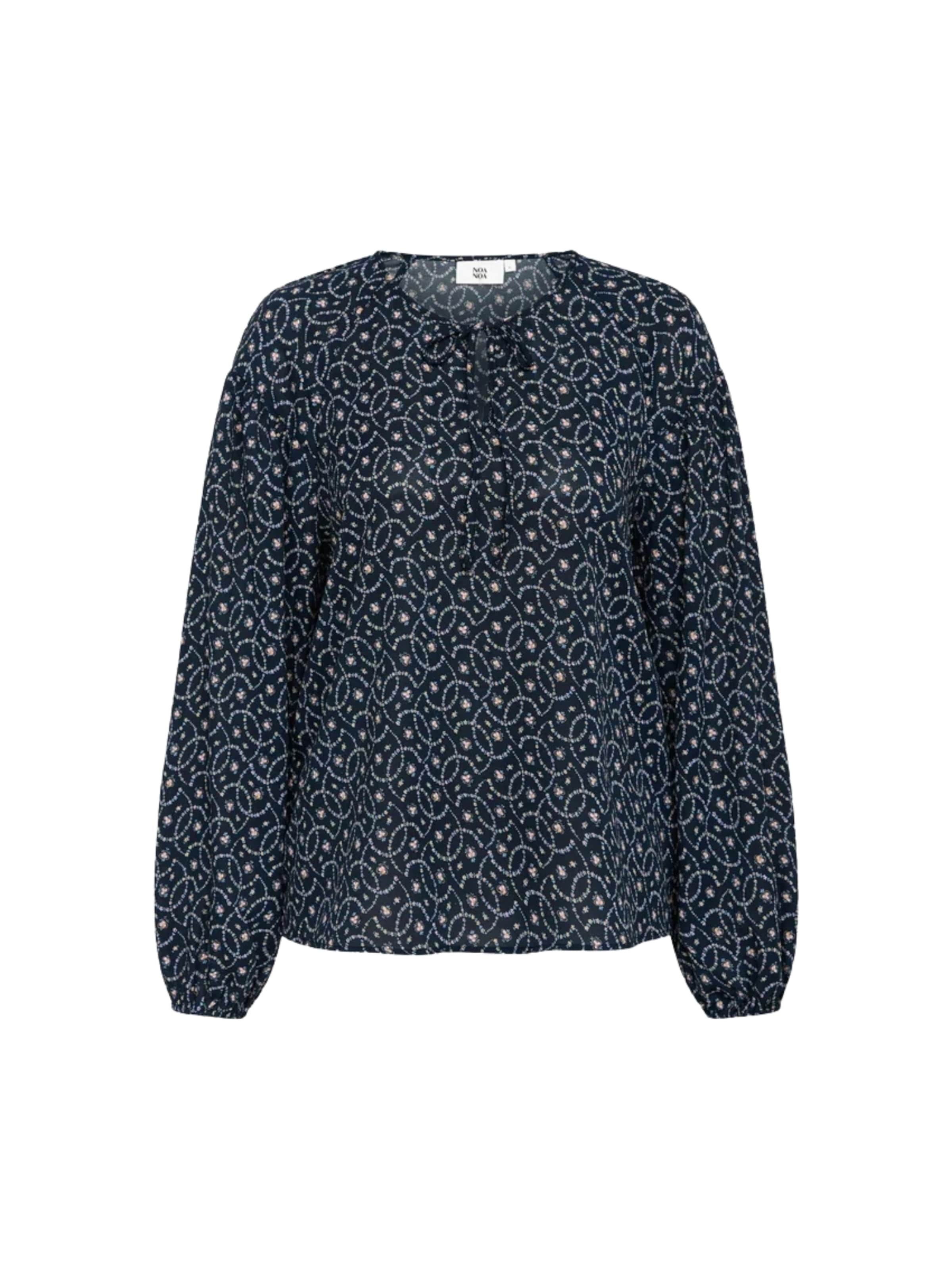 Camicia da donna 'Aio' di Noa Noa in blu: frontale