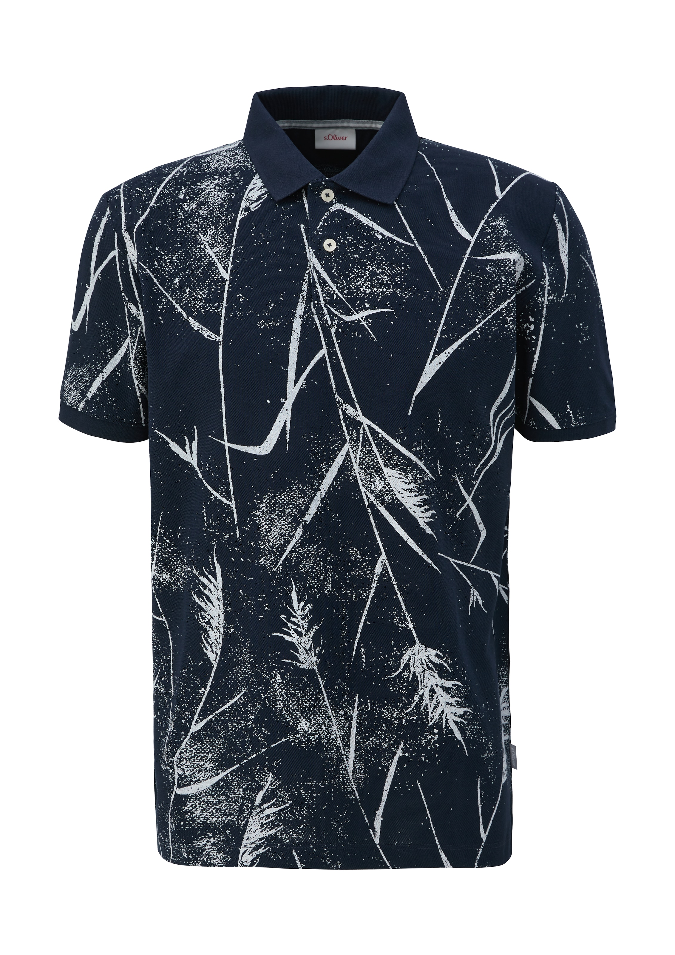 s.Oliver Shirt in Blauw: voorkant