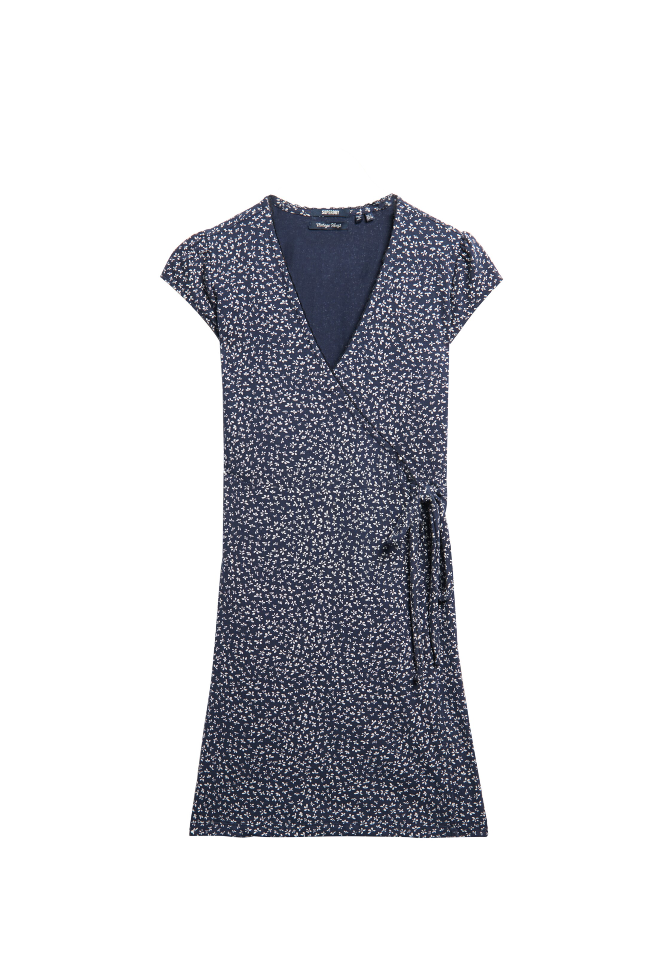 Superdry Kleid 'Athletic Essentials' in Blau: Vorderseite
