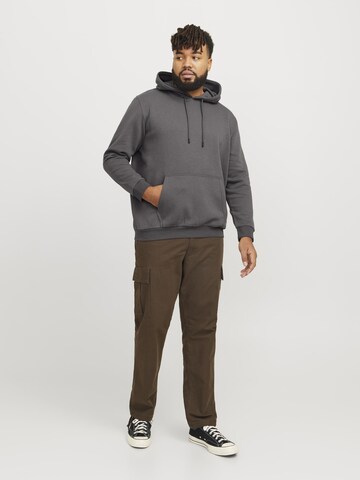 Jack & Jones Plus Μπλούζα φούτερ 'JJEBradley' σε γκρι