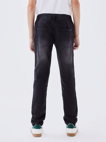 NAME IT - regular Vaquero 'Robin' en negro