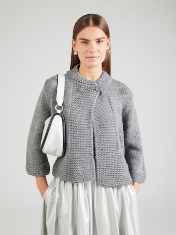 Cardigan Derhy en gris : devant