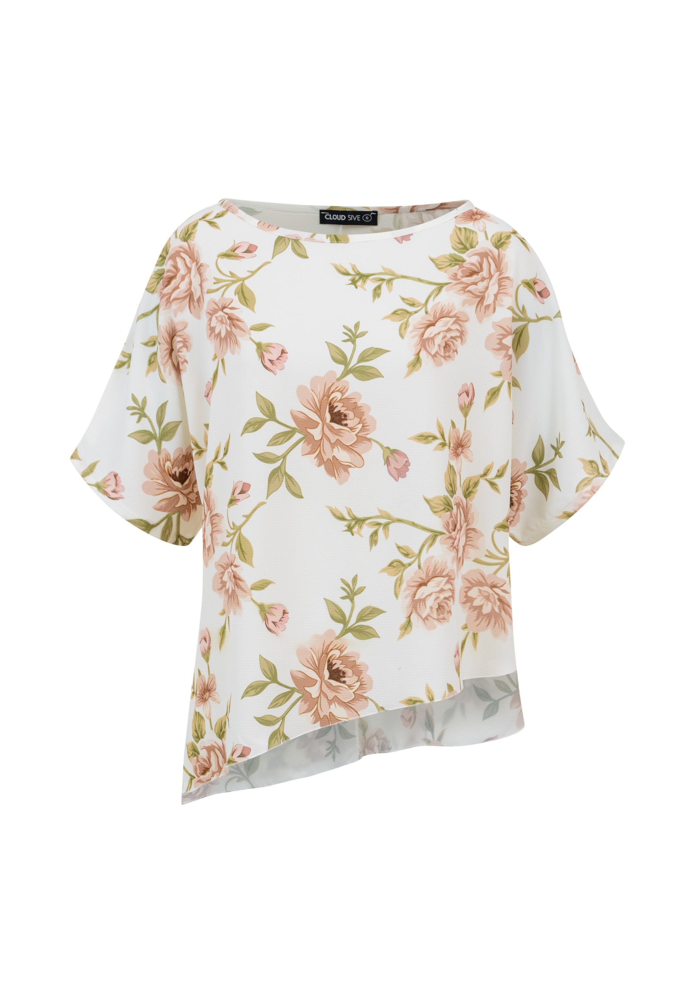 Cloud5ive Shirt in Wit: voorkant