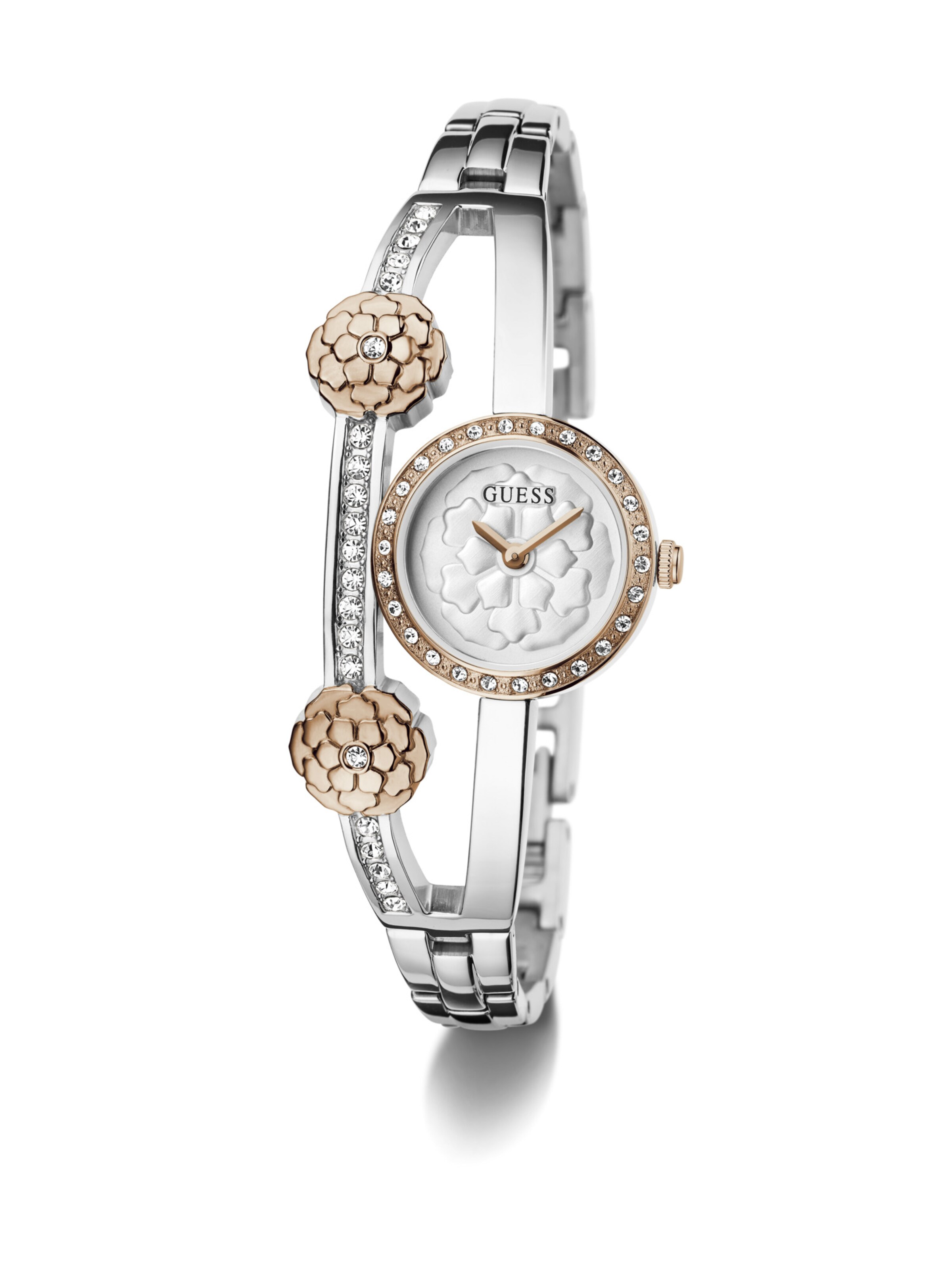GUESS Analog Watch 'CHLOE' in Silver