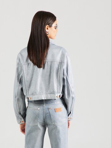 WRANGLER Prehodna jakna | srebrna barva