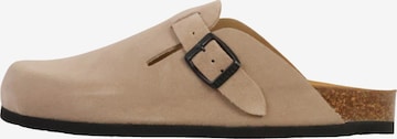 Mule Plakton en beige : devant