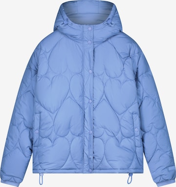 Veste mi-saison Fabienne Chapot en bleu : devant