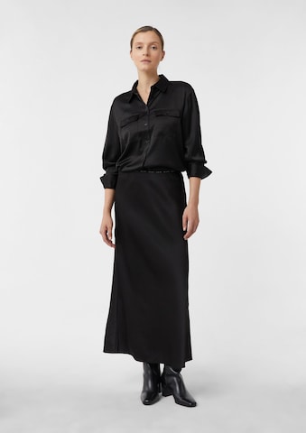 Chemisier COMMA en noir