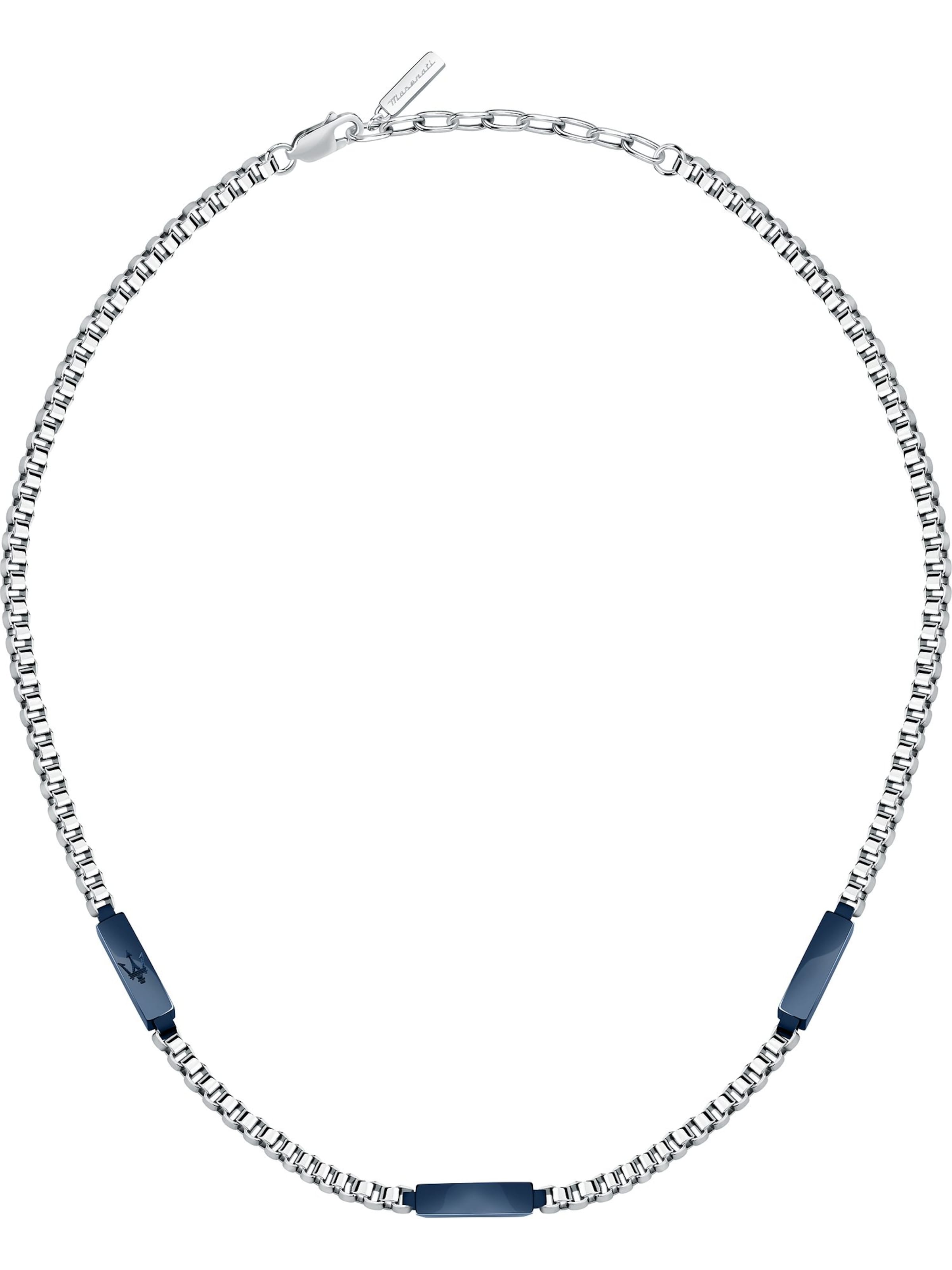 Maserati Necklace in Silver: front