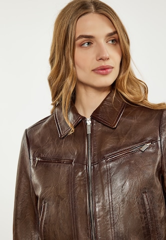 DreiMaster Vintage Between-Season Jacket in Brown