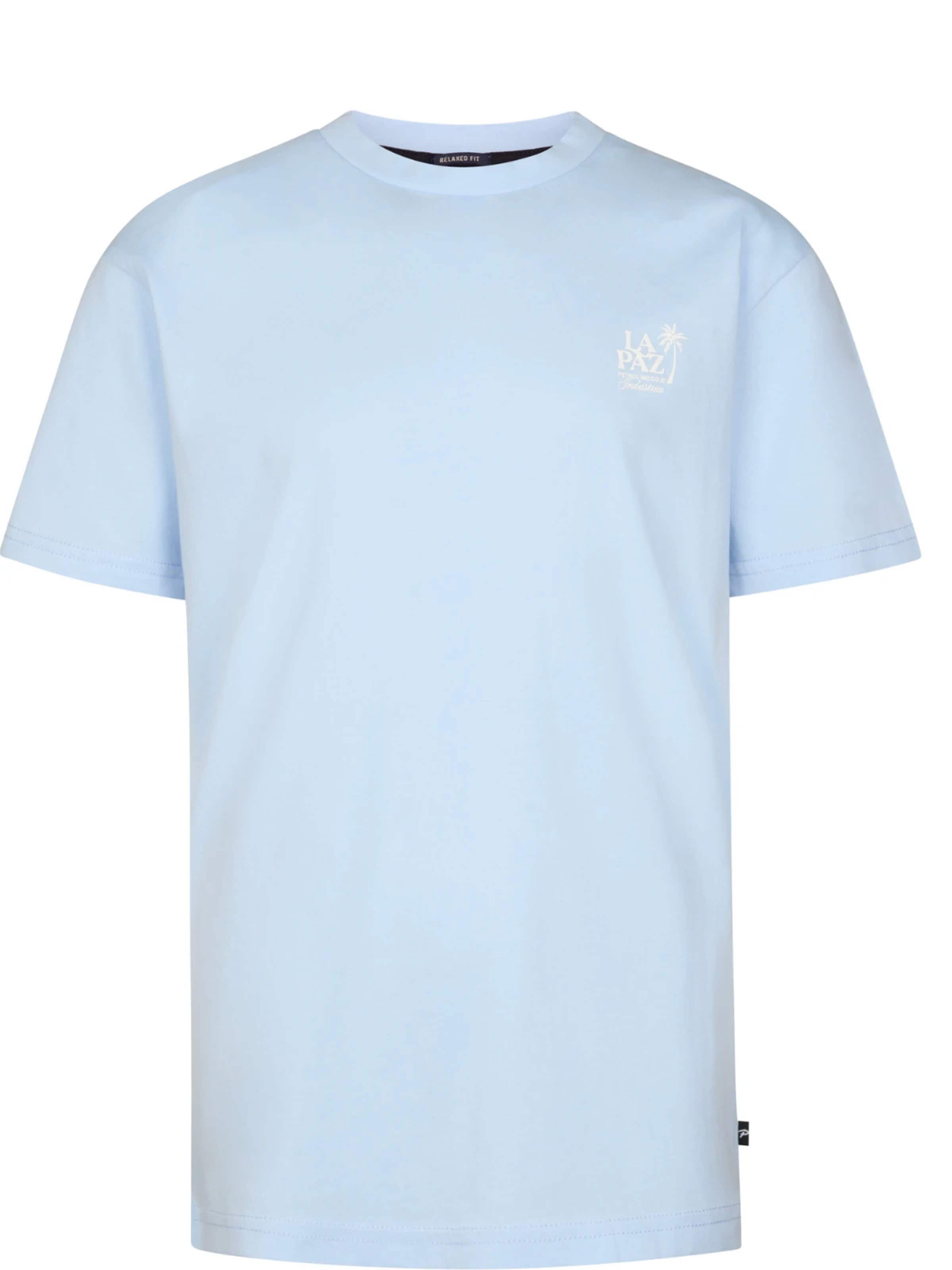 T-Shirt 'Petrol Industries - Jongens t-shirt' PETROL en bleu : devant