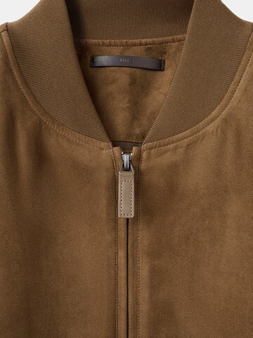 MANGO MAN Kurtka przejściowa 'Bero' w kolorze brązowy