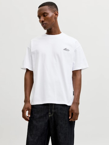 Maglietta '12292982' di JACK & JONES in bianco