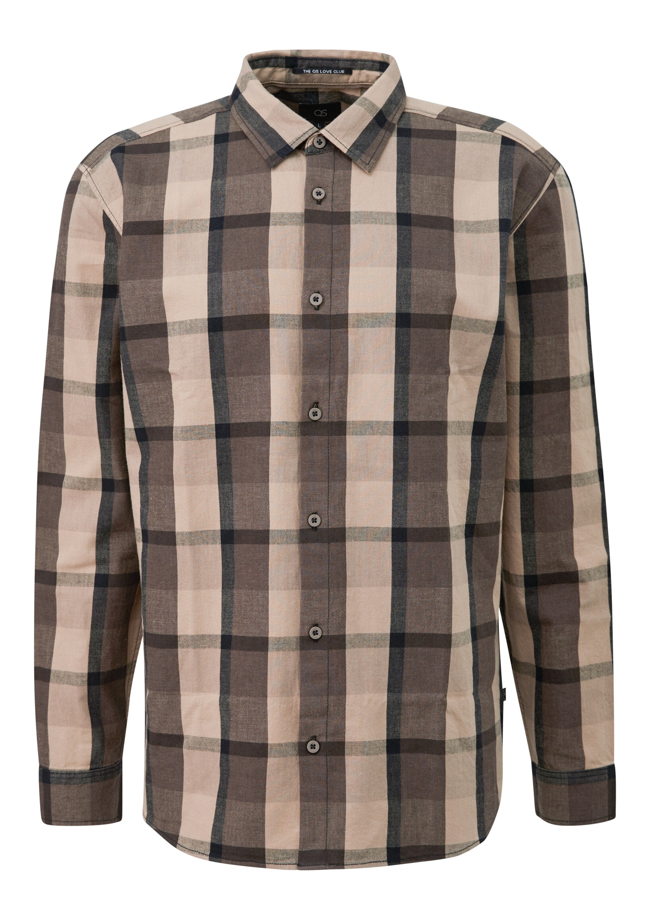 QS Hemd in braun, Produktansicht