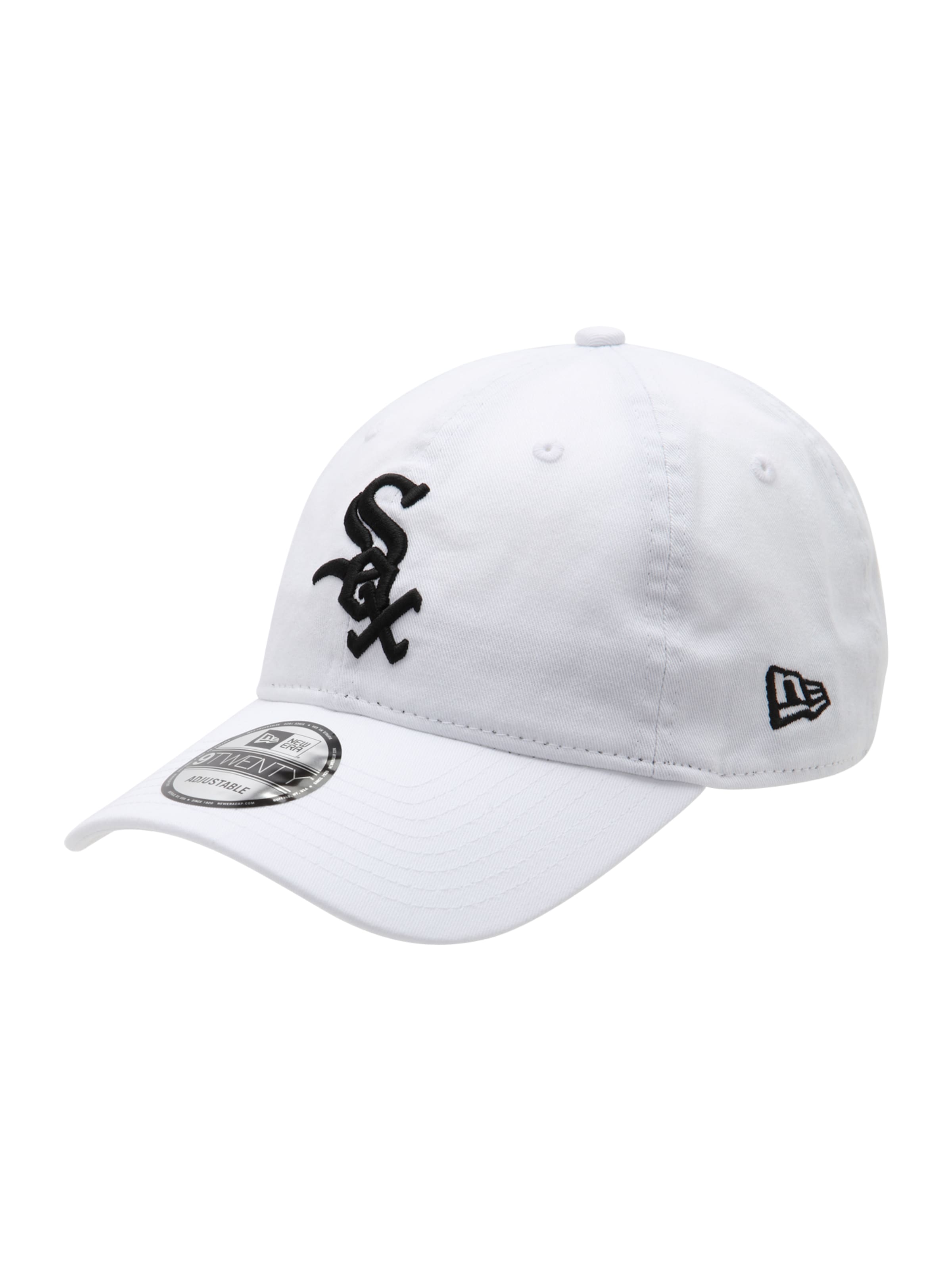Cappello da baseball 'CLASSIC 2.0' di NEW ERA in bianco: frontale