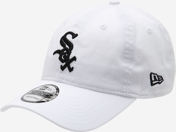 Cappello da baseball 'CLASSIC 2.0' di NEW ERA in bianco: frontale