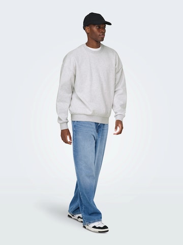 Only & Sons Sweatshirt 'ONSCeres' in Grau