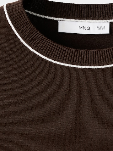 MANGO Pulover | rjava barva