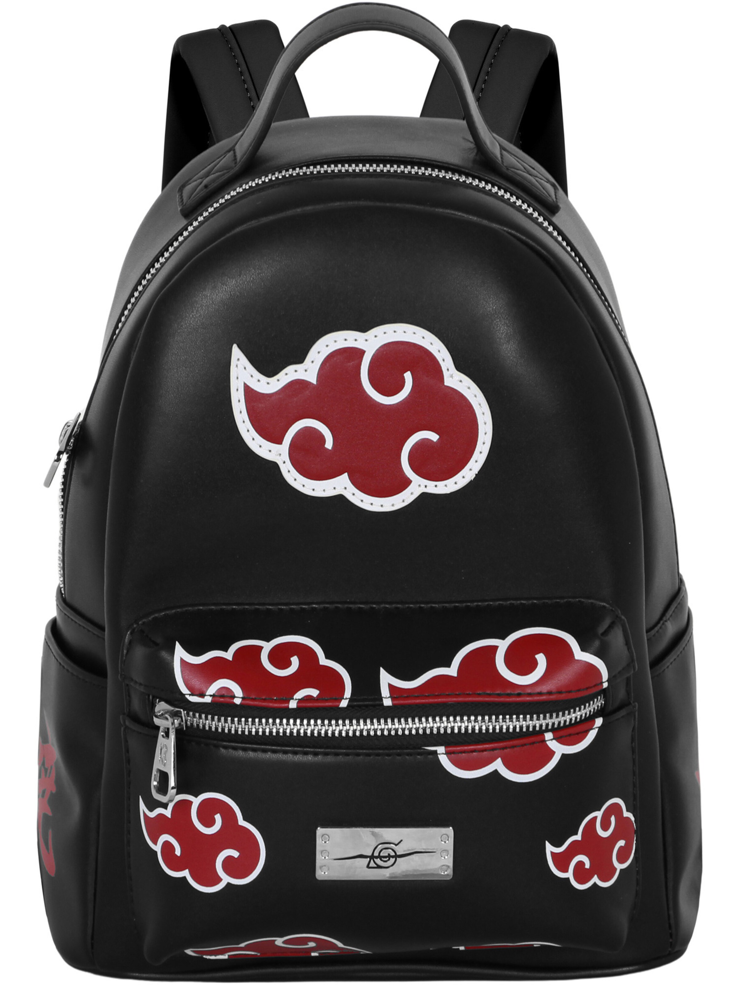 Naruto Rucksack in Schwarz: Vorderseite