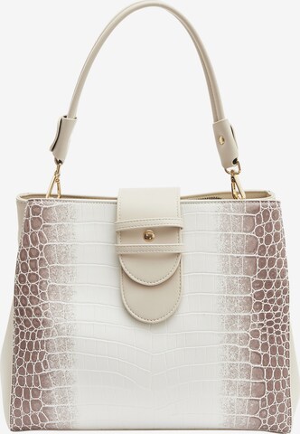 Usha Shoulder Bag in White: front