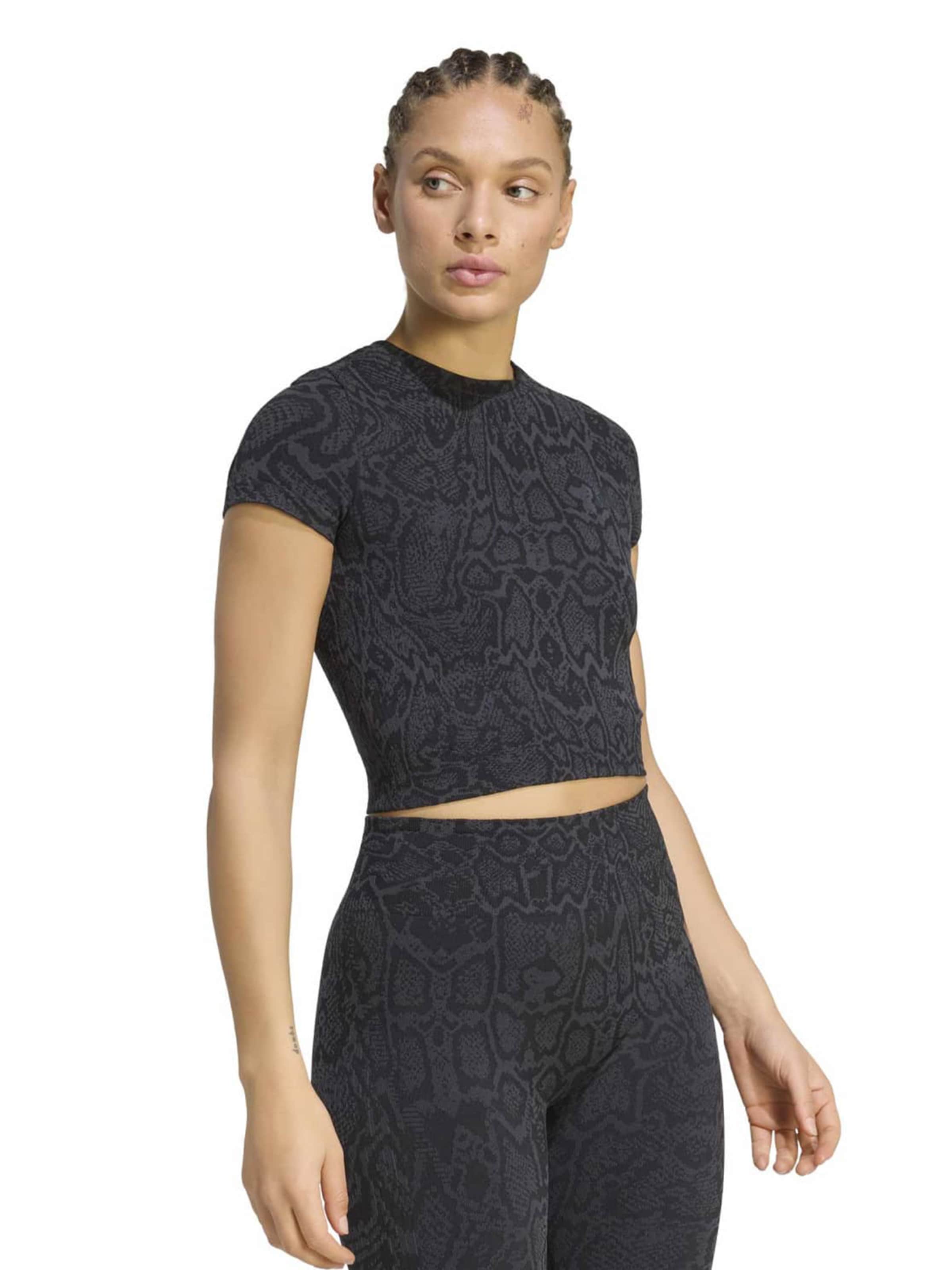 ADIDAS PERFORMANCE Functioneel shirt 'WE' in Zwart: voorkant