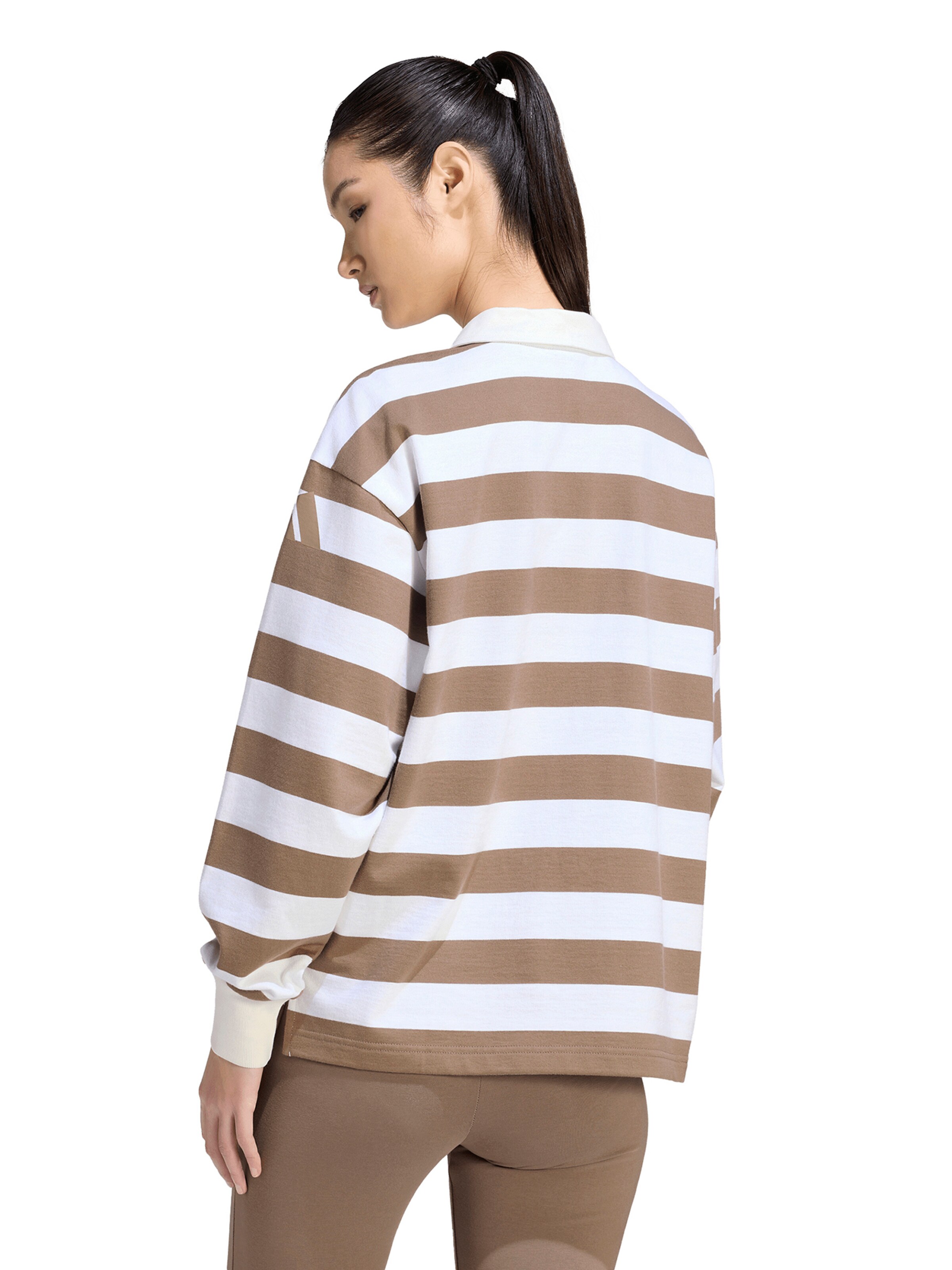 ADIDAS SPORTSWEAR - Camiseta funcional 'Essentials Contemporary' en marrón