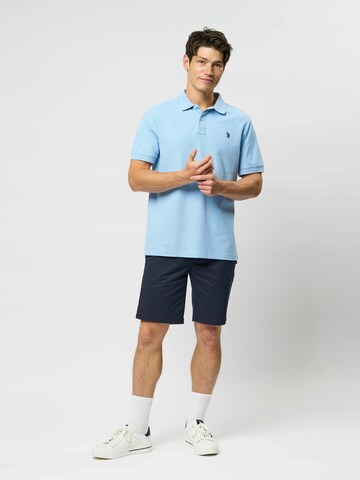T-Shirt 'Alfred' U.S. POLO ASSN. en bleu