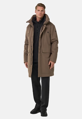 Boggi Milano Winter Parka in Brown