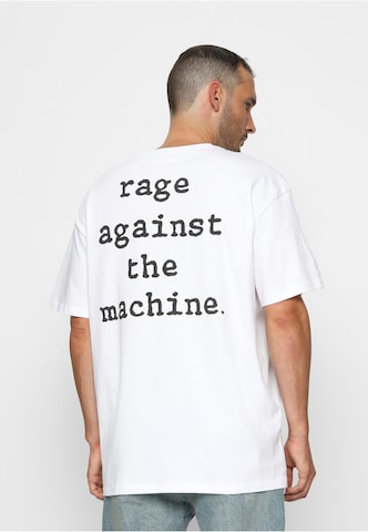 T-Shirt 'Rage Against the Machine' MT Upscale en blanc