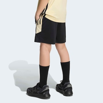 ADIDAS PERFORMANCE Loose fit Workout Pants in Black