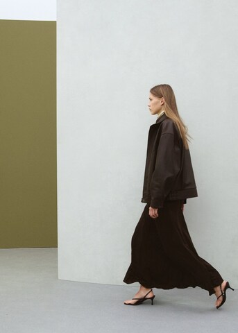 MANGO Between-Season Jacket 'East' in Brown