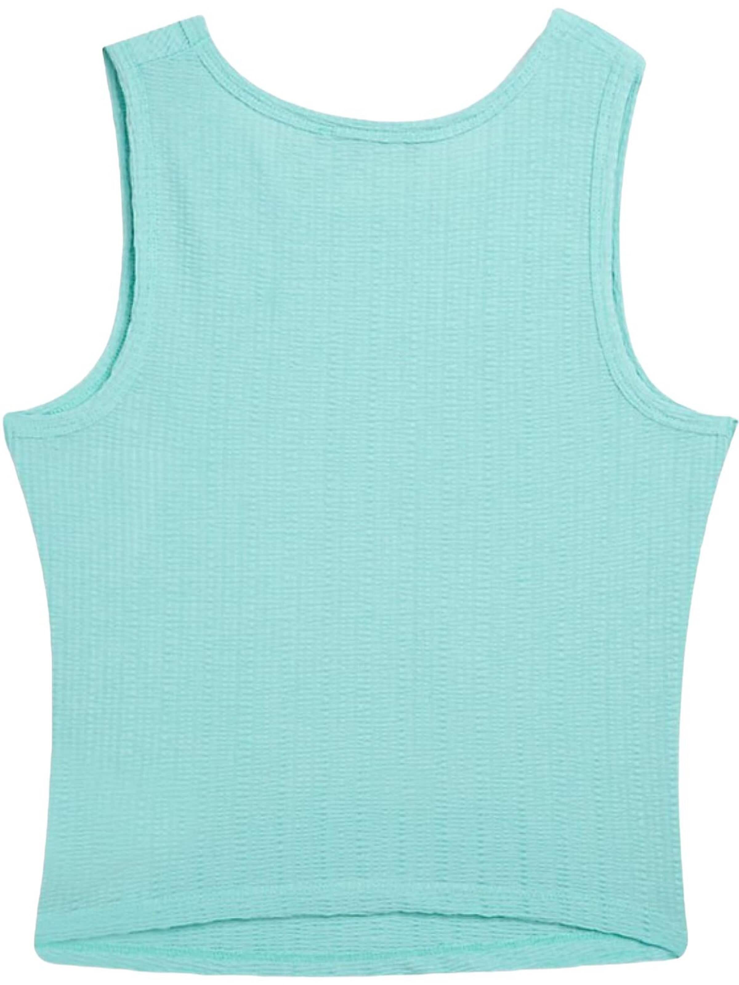 Haut 'LTB Jeans Damen-Tanktop in schmaler Passform' LTB Jeans en bleu : devant