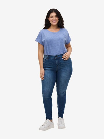 Skinny Jeans 'Amy' di Zizzi in blu