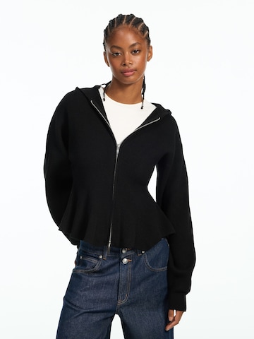 Cardigan Bershka en noir : devant