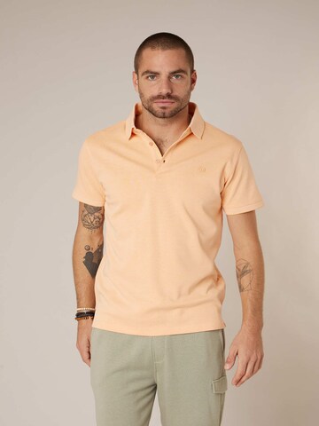 T-Shirt 'Velvorn' Deeluxe en orange : devant