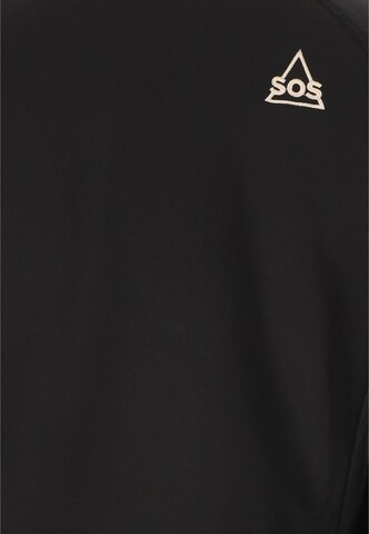 SOS Functioneel shirt 'Stratos' in Zwart