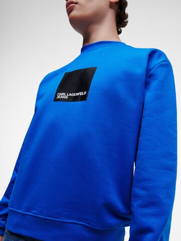 KARL LAGERFELD JEANS Sweatshirt in Blau