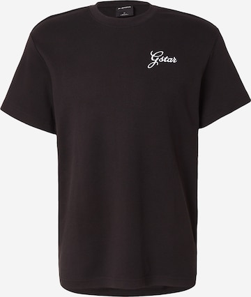 G-STAR T-shirt i svart: framsida