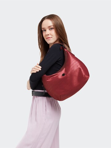 Borsa a spalla 'Galya mu+' di KIPLING in rosso