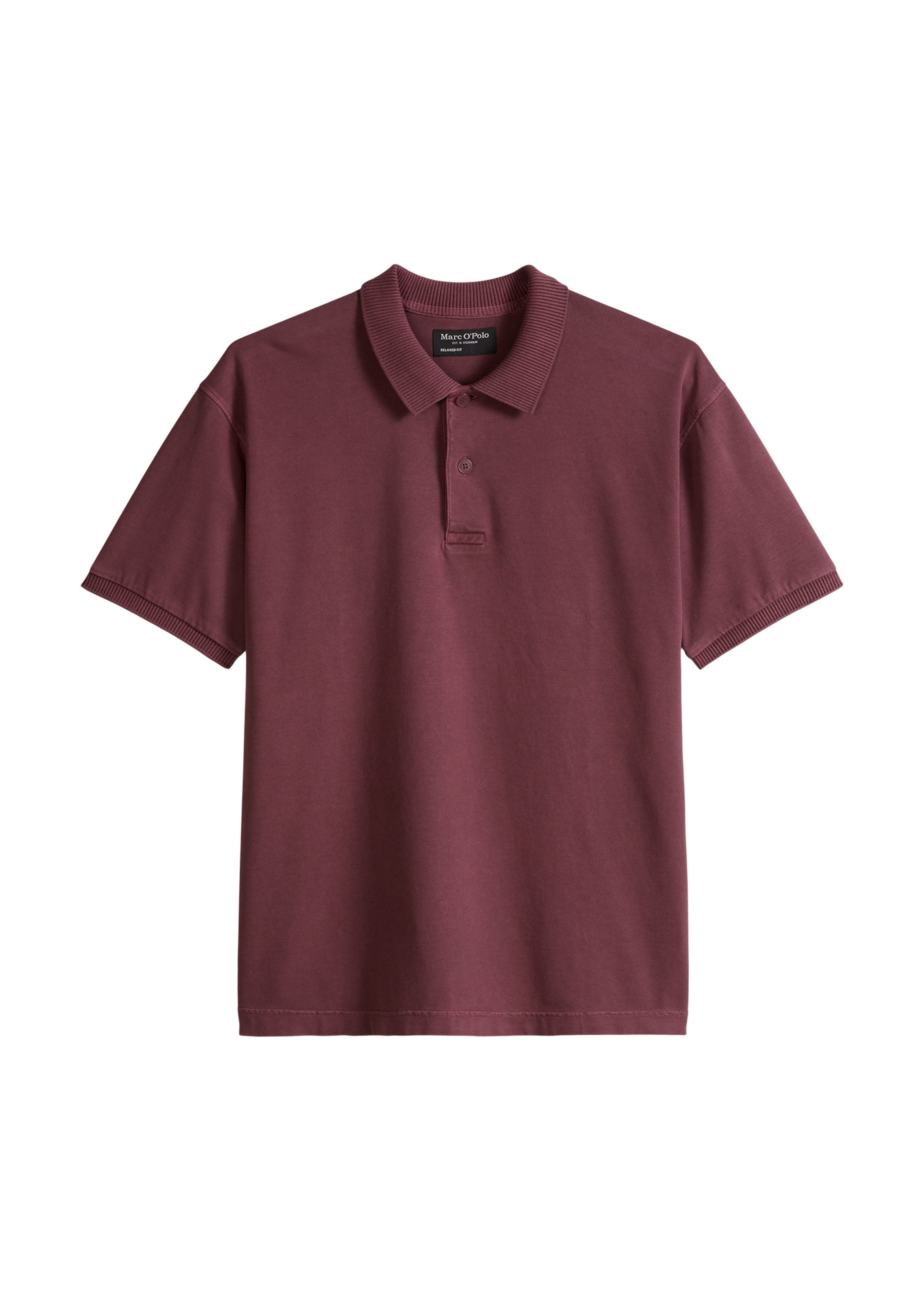 T-Shirt Marc O'Polo en rouge : devant