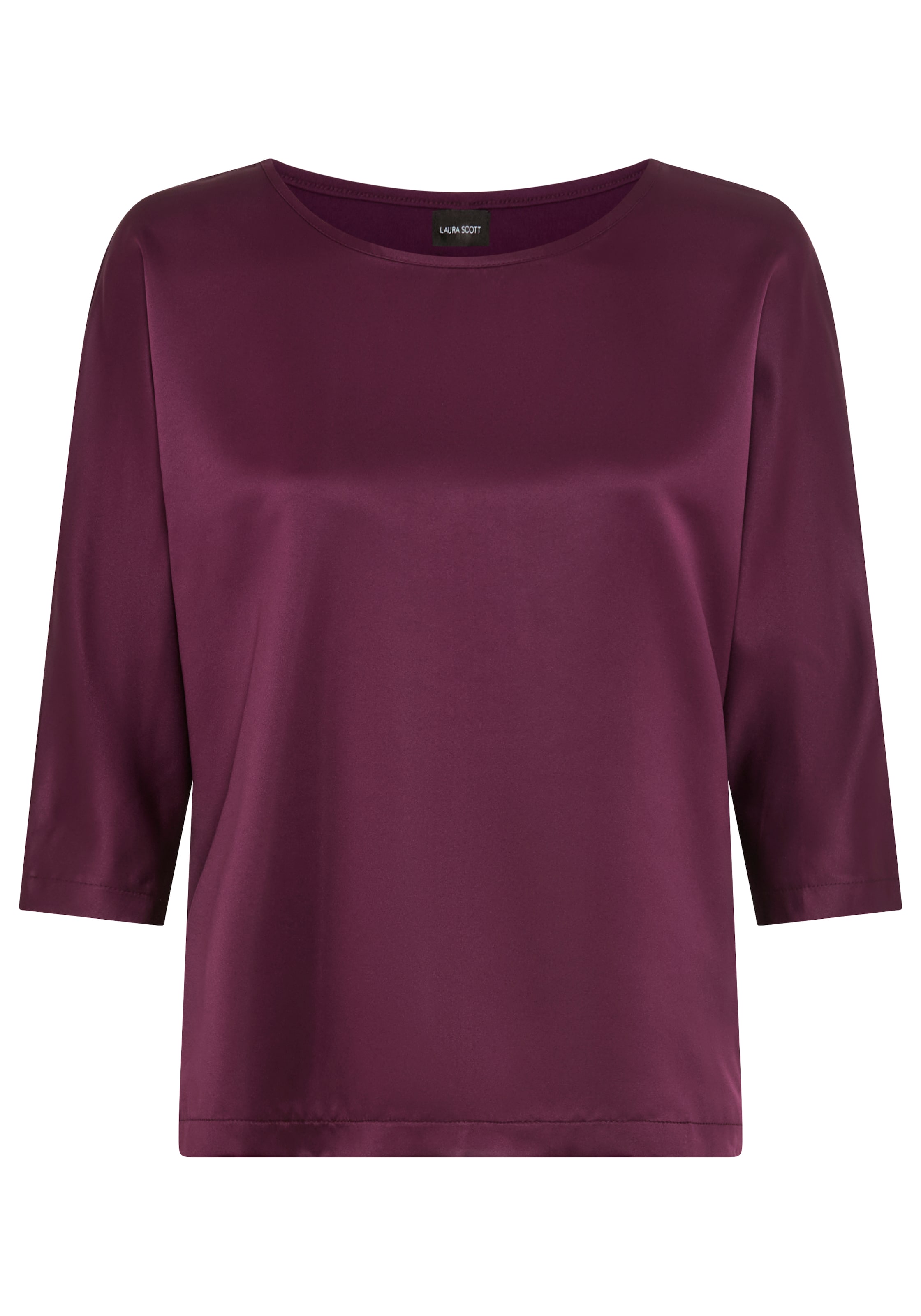 LAURA SCOTT Blouse in Purple: front