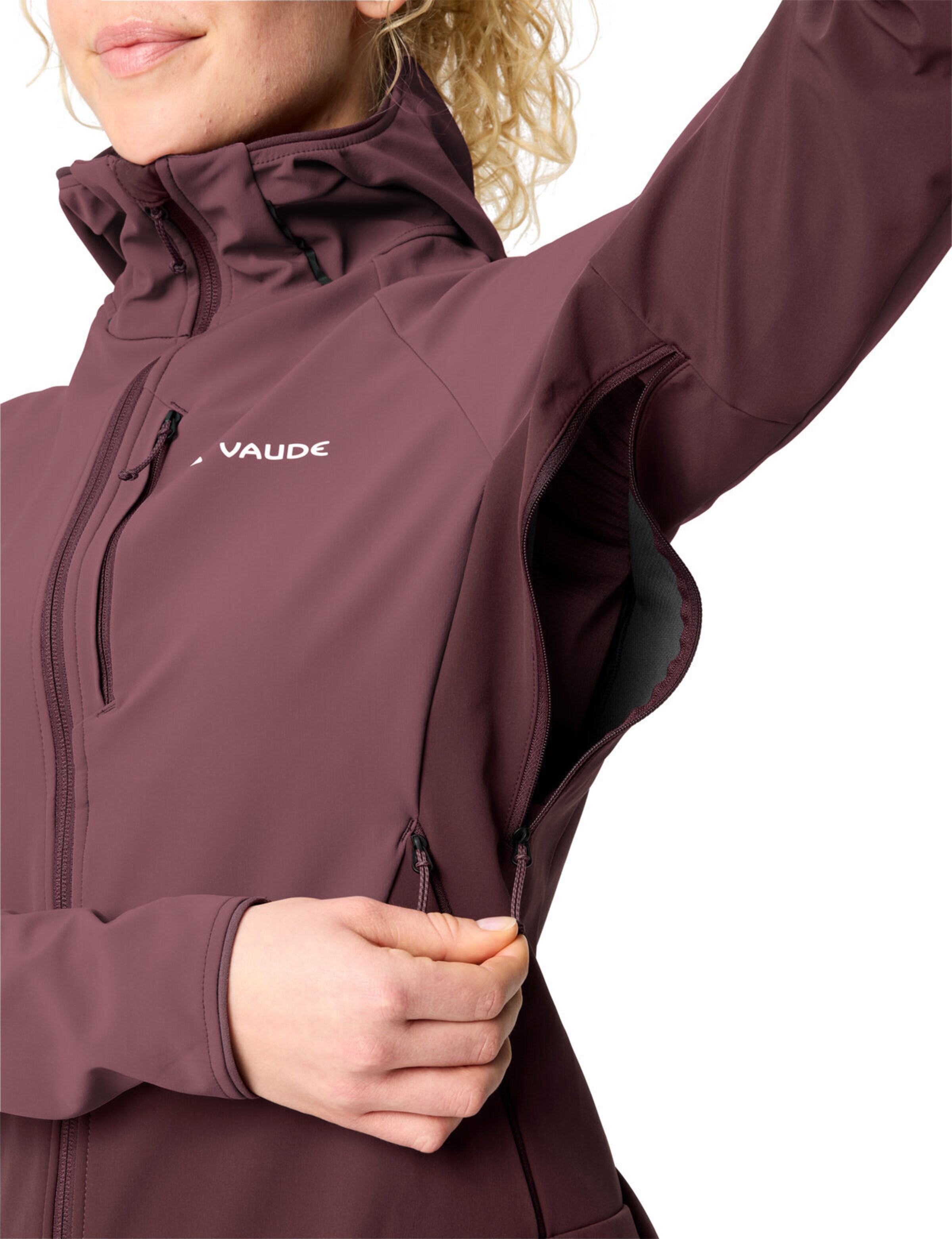 VAUDE Outdoor jacket 'Larice' in Red