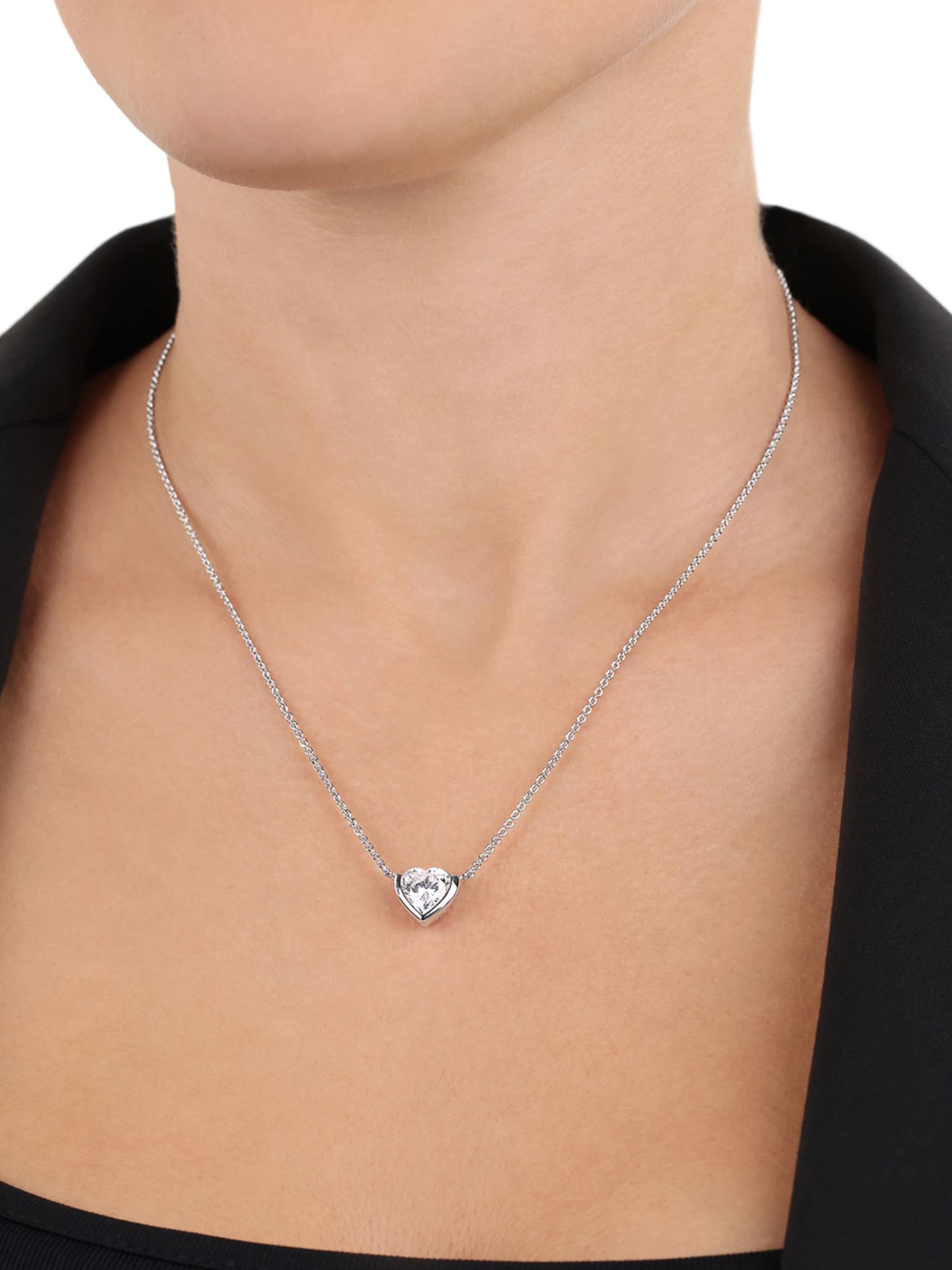 JOOP! Ketting 'Collier' in Zilver