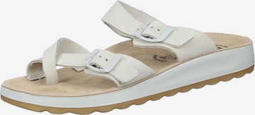 FLY FLOT Pantolette in Beige: Vorderseite