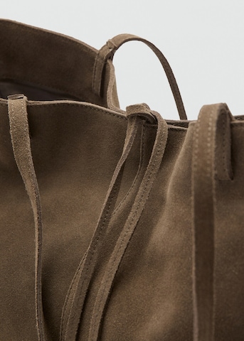 MANGO Shopper 'Mandri' in Grün