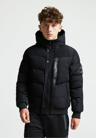 Giacca invernale 'Zovetio' di Zavetti Canada in nero: frontale