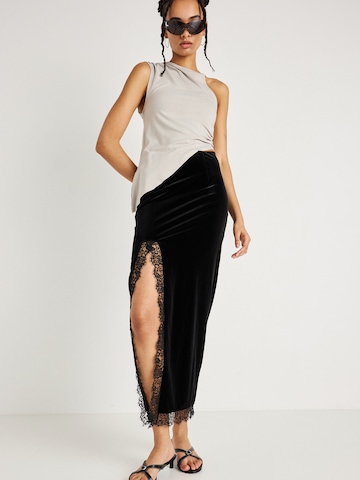 Gina Tricot Rock in Schwarz