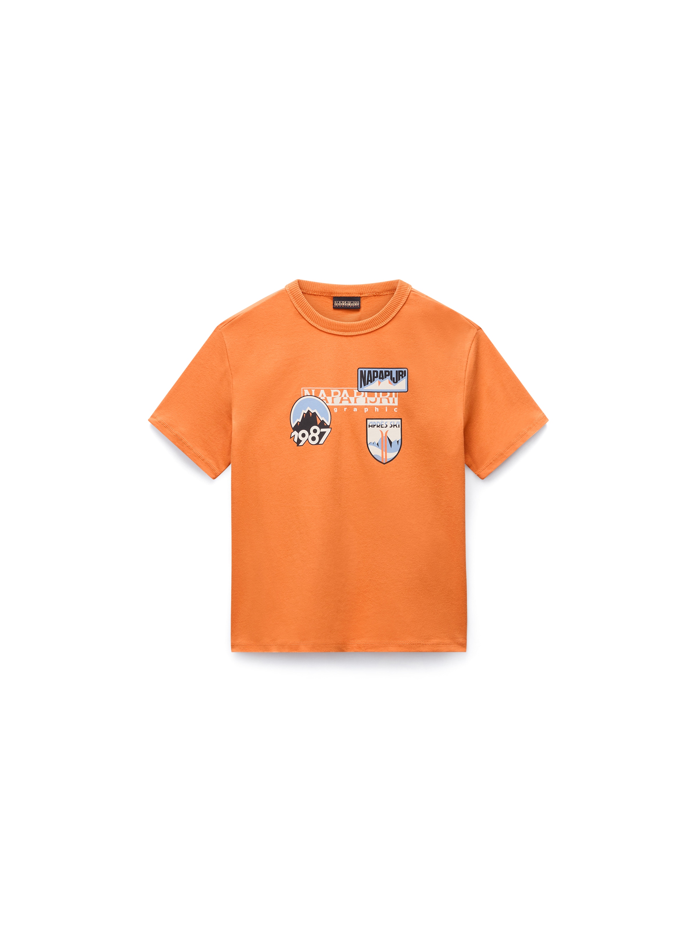 oranžinė NAPAPIJRI Marškinėliai 'S-Primero': priekis